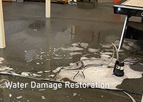 Water damage restoration